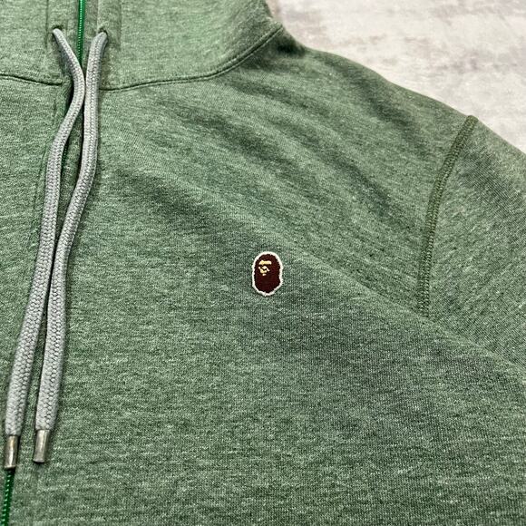 Authentic Bape 2000’s One Point Full Zip Hoodie L - Picture 2 of 6